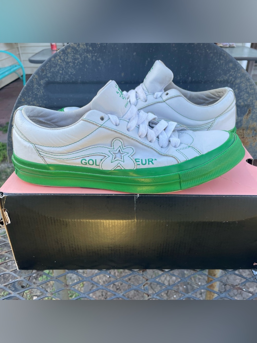 Converse One Star Ox Golf Le Fluer Sneakers Size 8